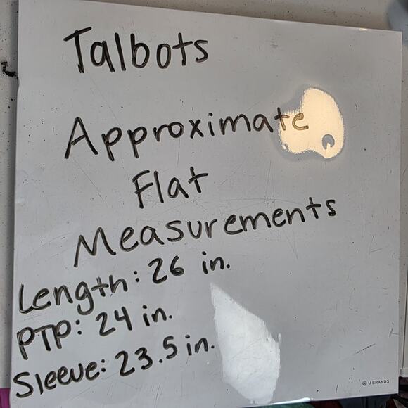 Talbots Light Blue 100% Pure Merino Wool Classic Lightweight Sweater Size 2X - Picture 6 of 6